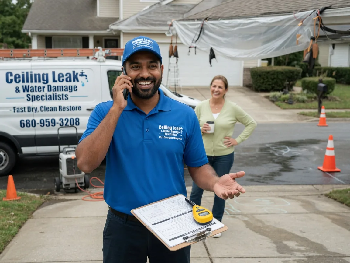 Ceiling Leak Cleanup Waldo, OH FAQs